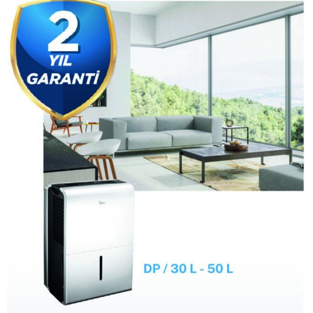 Midea MDDP-50DEN7-QA3-B 50 Lt. Nem Alma Cihazı