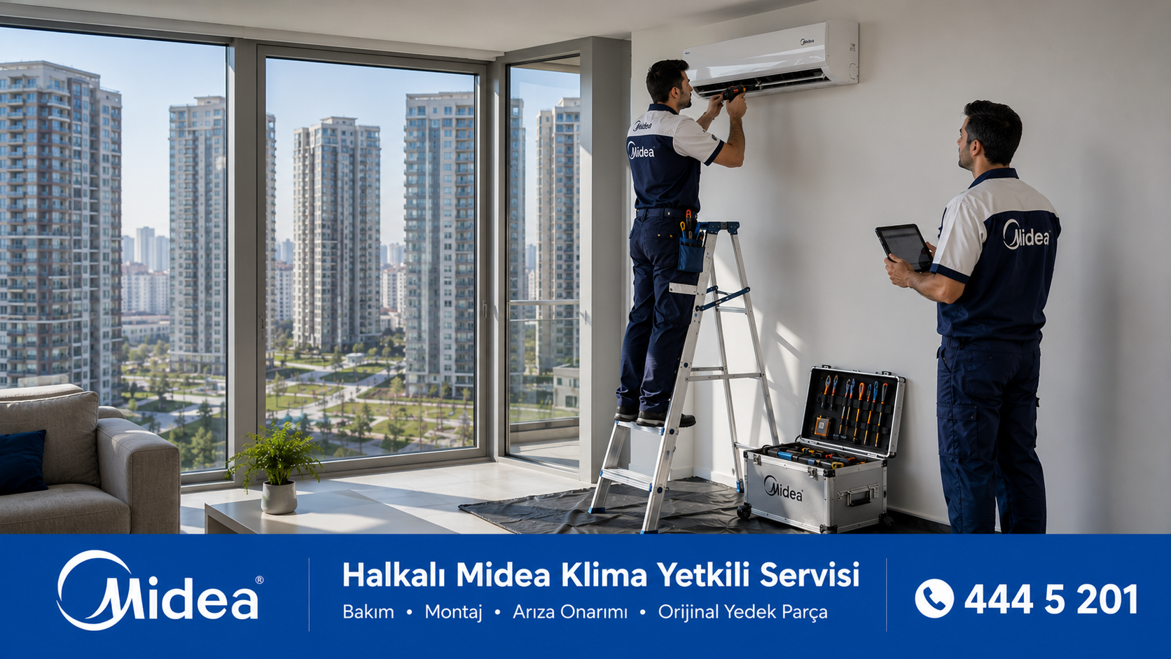 Halkalı Midea Klima Yetkili Servisi Halkalı Midea Klima Yetkili Servisi Teknik Destek Ekipleri