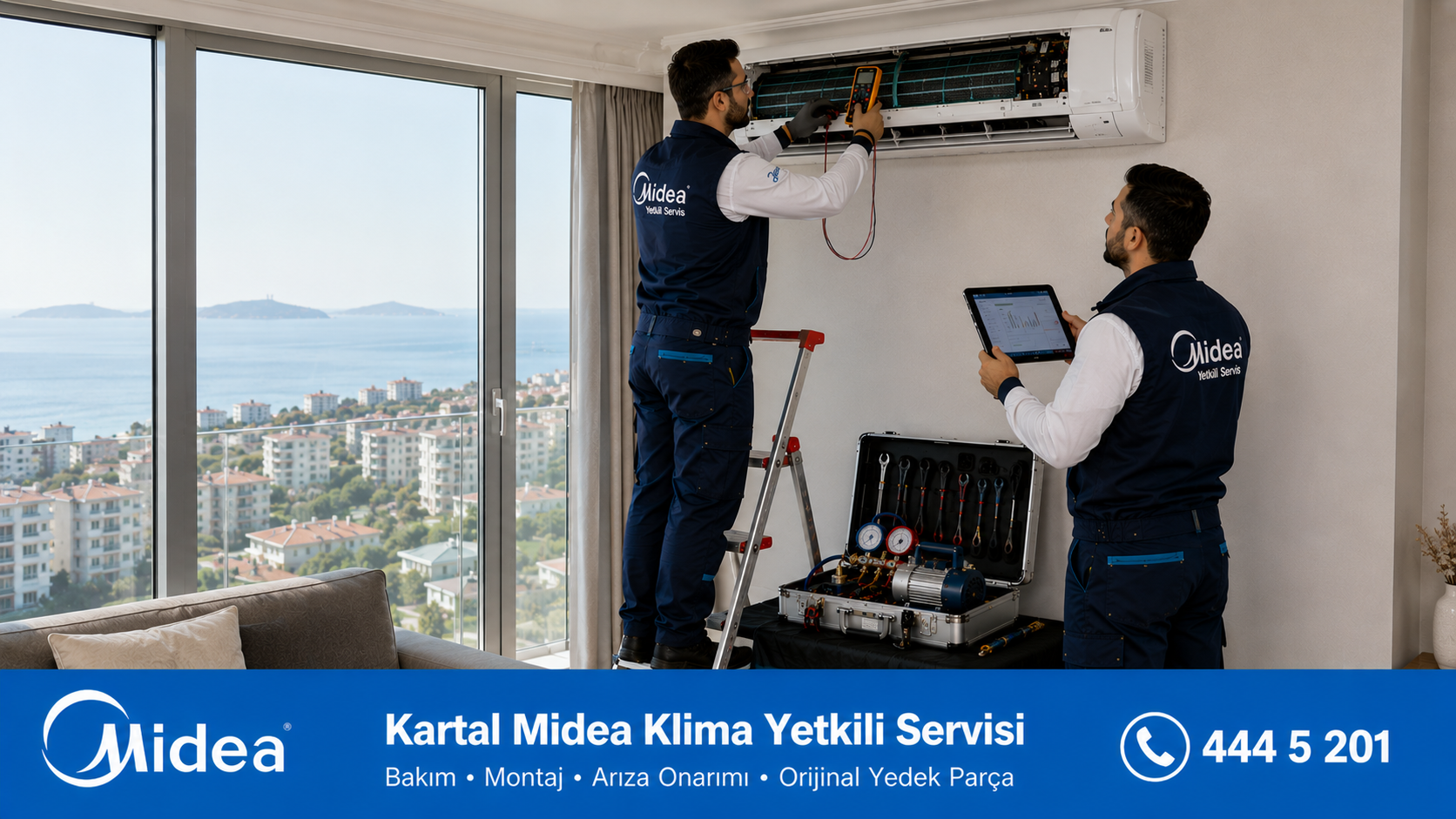 Kartal Midea Klima Yetkili Servisi Kartal Midea Klima Yetkili Servisi Teknik Destek Ekipleri