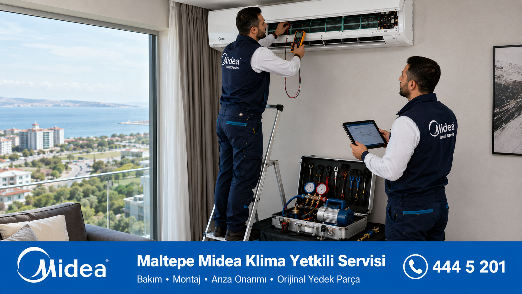 Maltepe Midea Klima Yetkili Servisi Maltepe Midea Klima Yetkili Servisi Teknik Destek Ekipleri