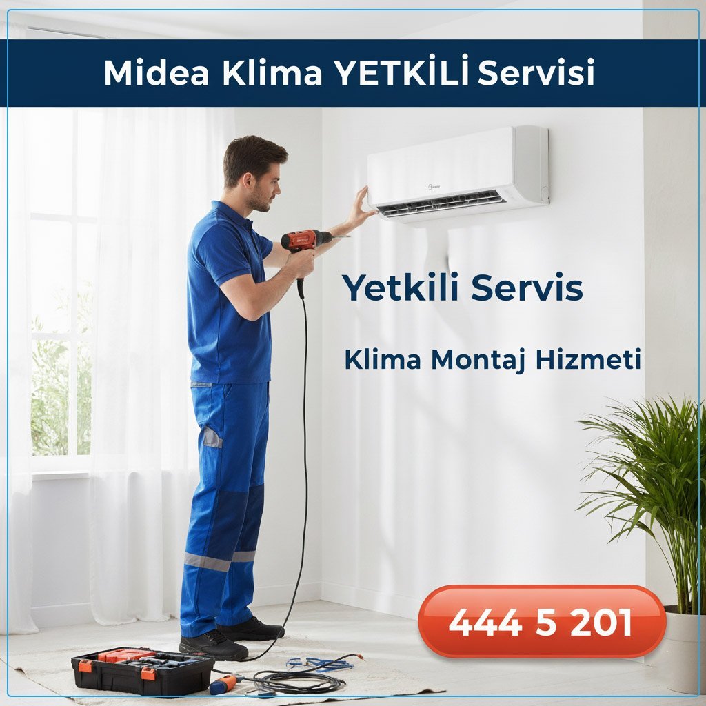 Midea Klima Arnavutköy Klima montajı