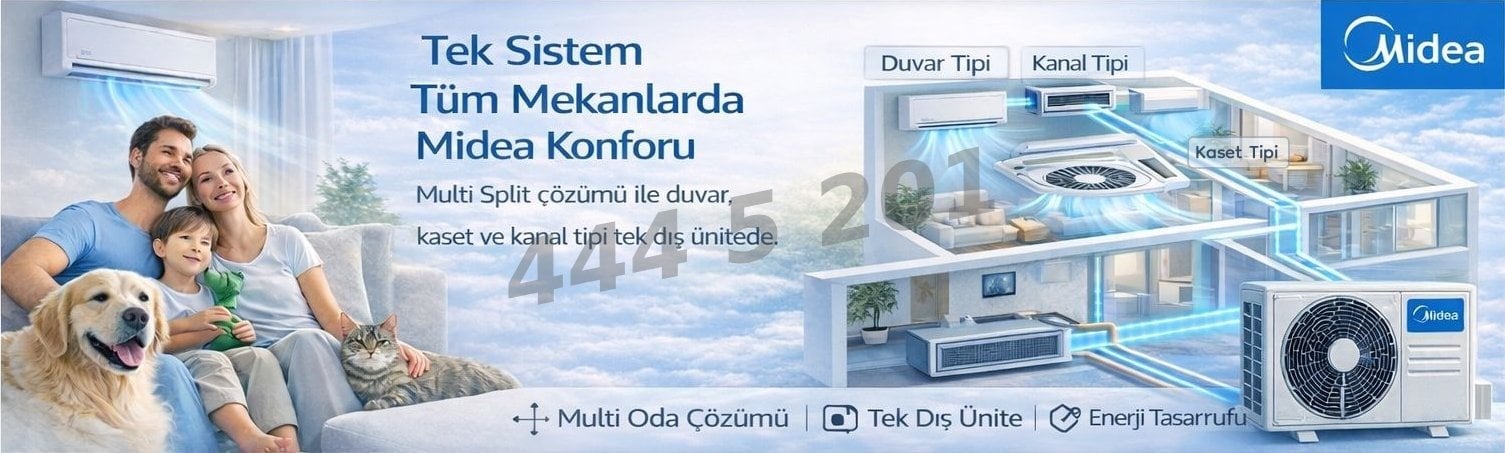 Midea Multi Klima Sistemleri Kategori