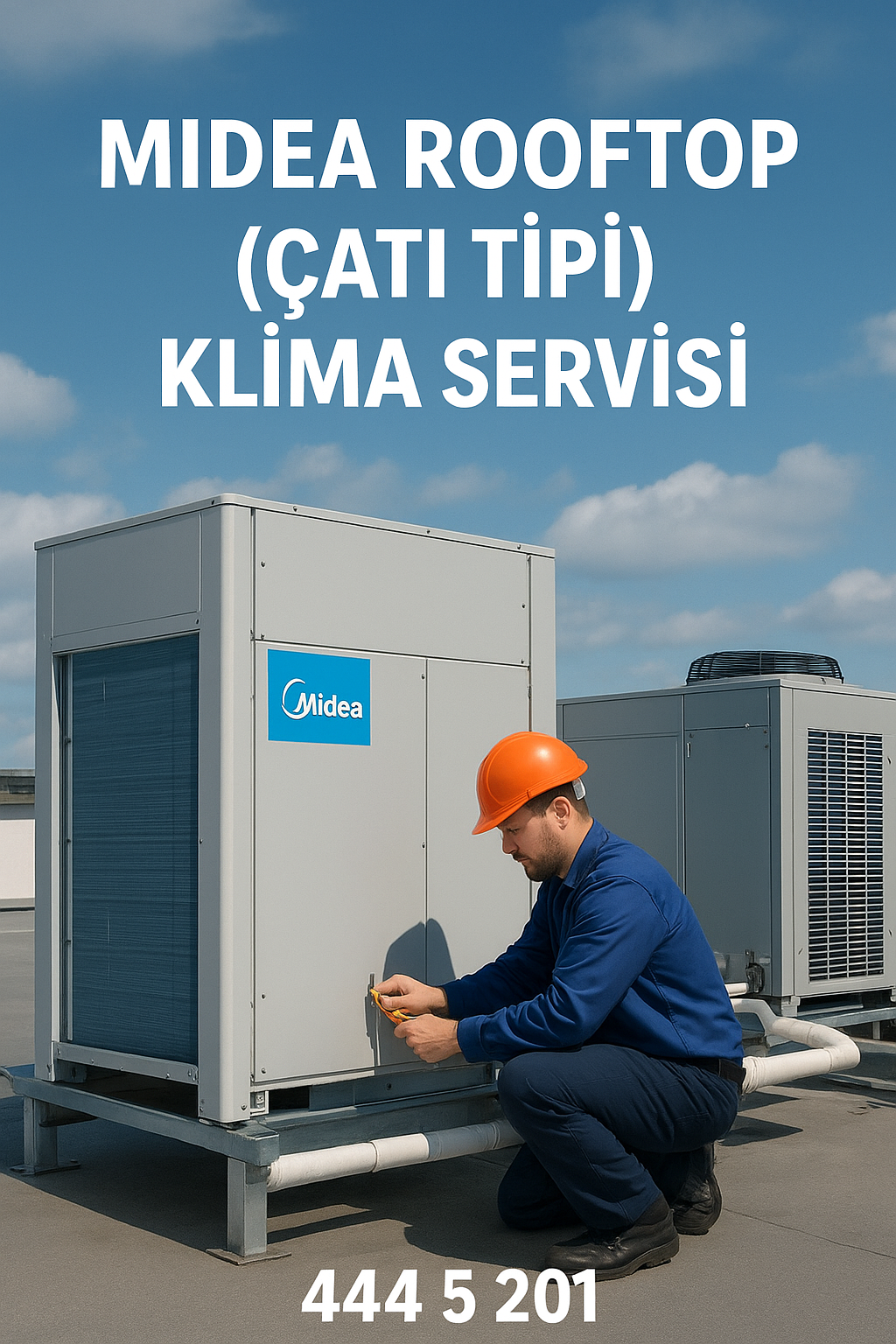 Midea Rooftop Çatı Tipi Klima 