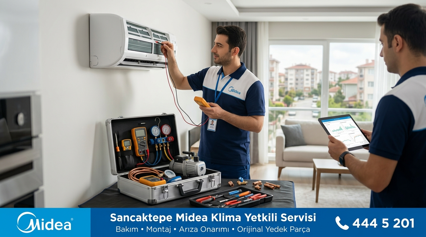 Sancaktepe Midea Klima Yetkili Servisi Teknik Destek Ekipleri