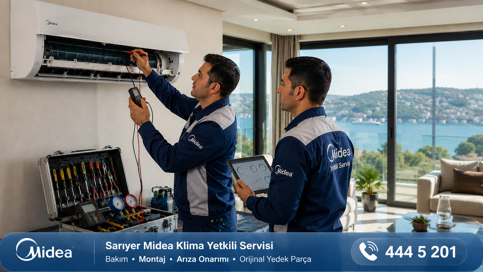 Sarıyer Midea Klima Yetkili Servisi Sarıyer Midea Klima Yetkili Servisi Teknik Destek Ekipleri