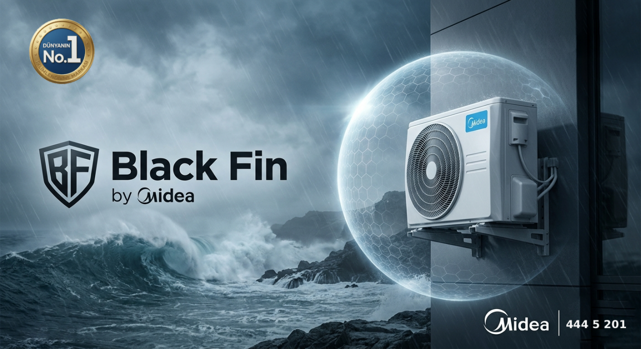 Midea Solunar Black Fin Teknolojisi Nedir? Klimada Yeni Nesil Dayanıklılık ve Üst Düzey Koruma