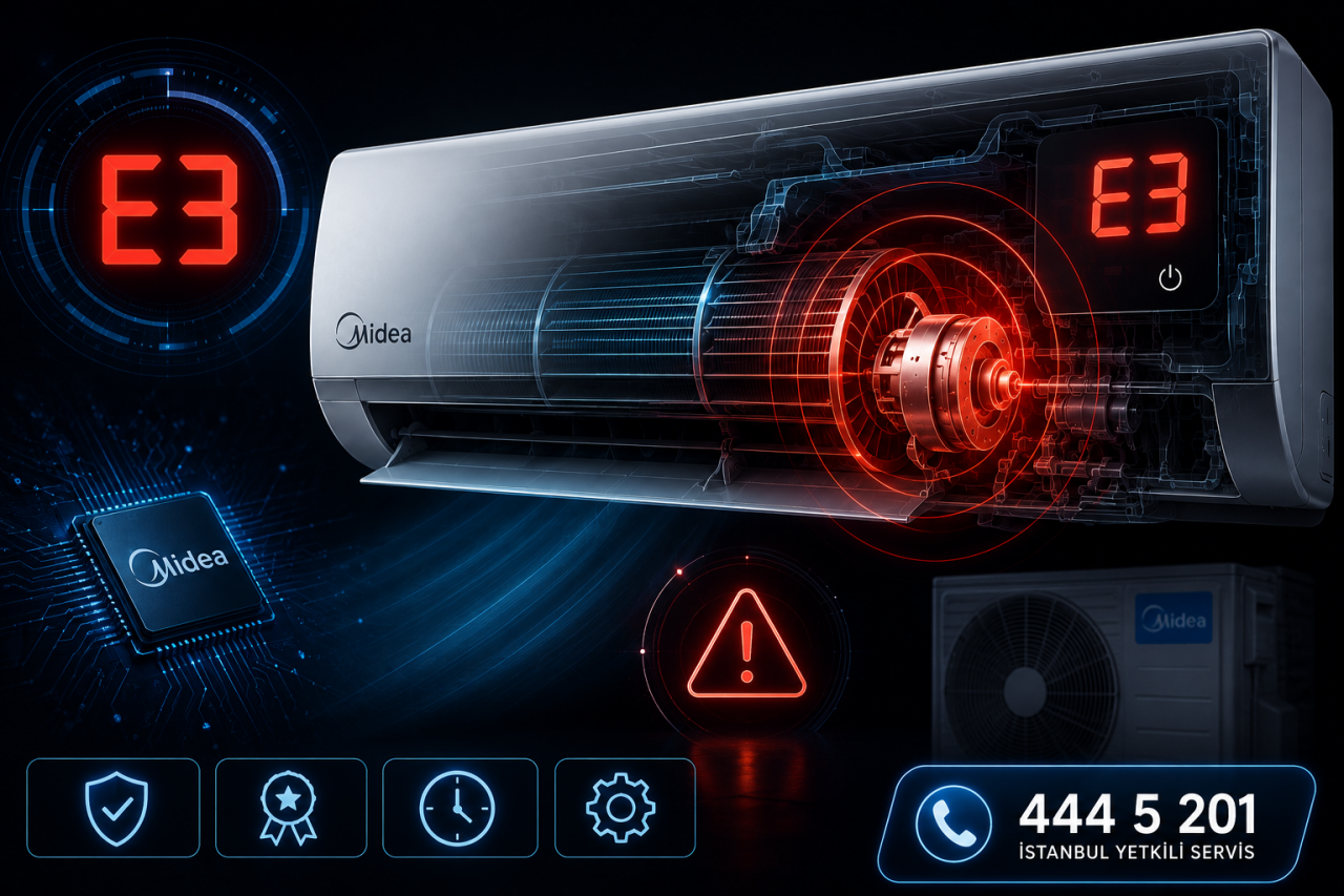 Midea Klima E3 Hatası ve Çözümü | Resmi Yetkili Servis