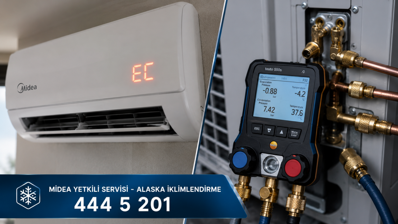 Midea Klima EC Hatası Nedir? Neden Olur ve Kesin Çözümü