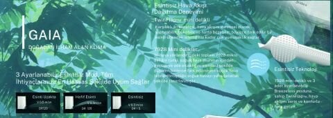 Midea Gaia MSCA1BU-12HRFN8-QRD6GW 12.000 Btu Duvar Tipi Klima