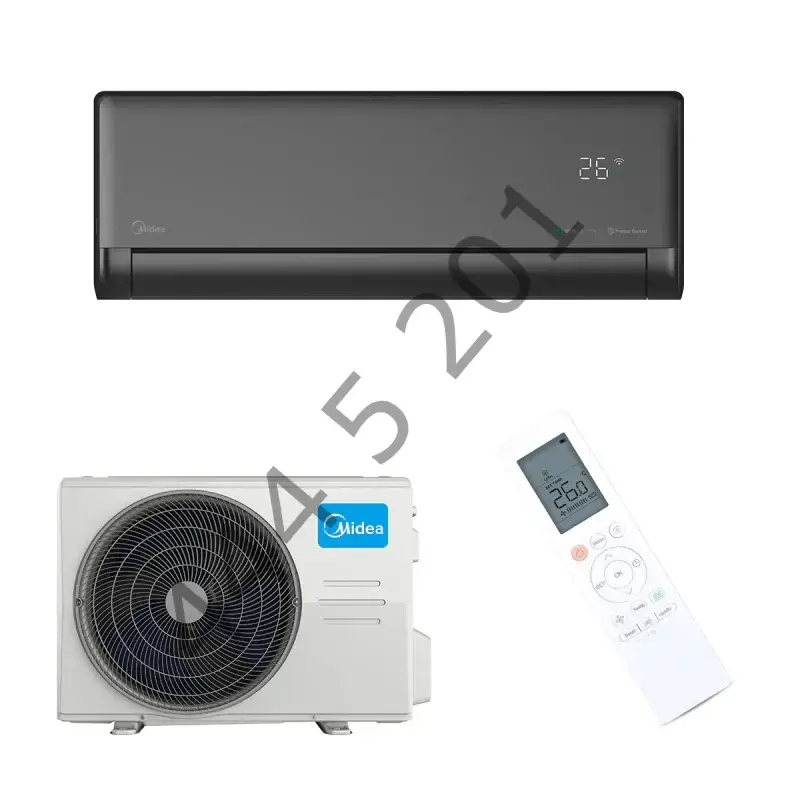 Midea Solstice EZB-18RD6 BLACK Duvar Tipi 18.000 Btu İnv. Klima